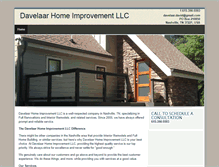 Tablet Screenshot of davelaarhomeimprovement.com